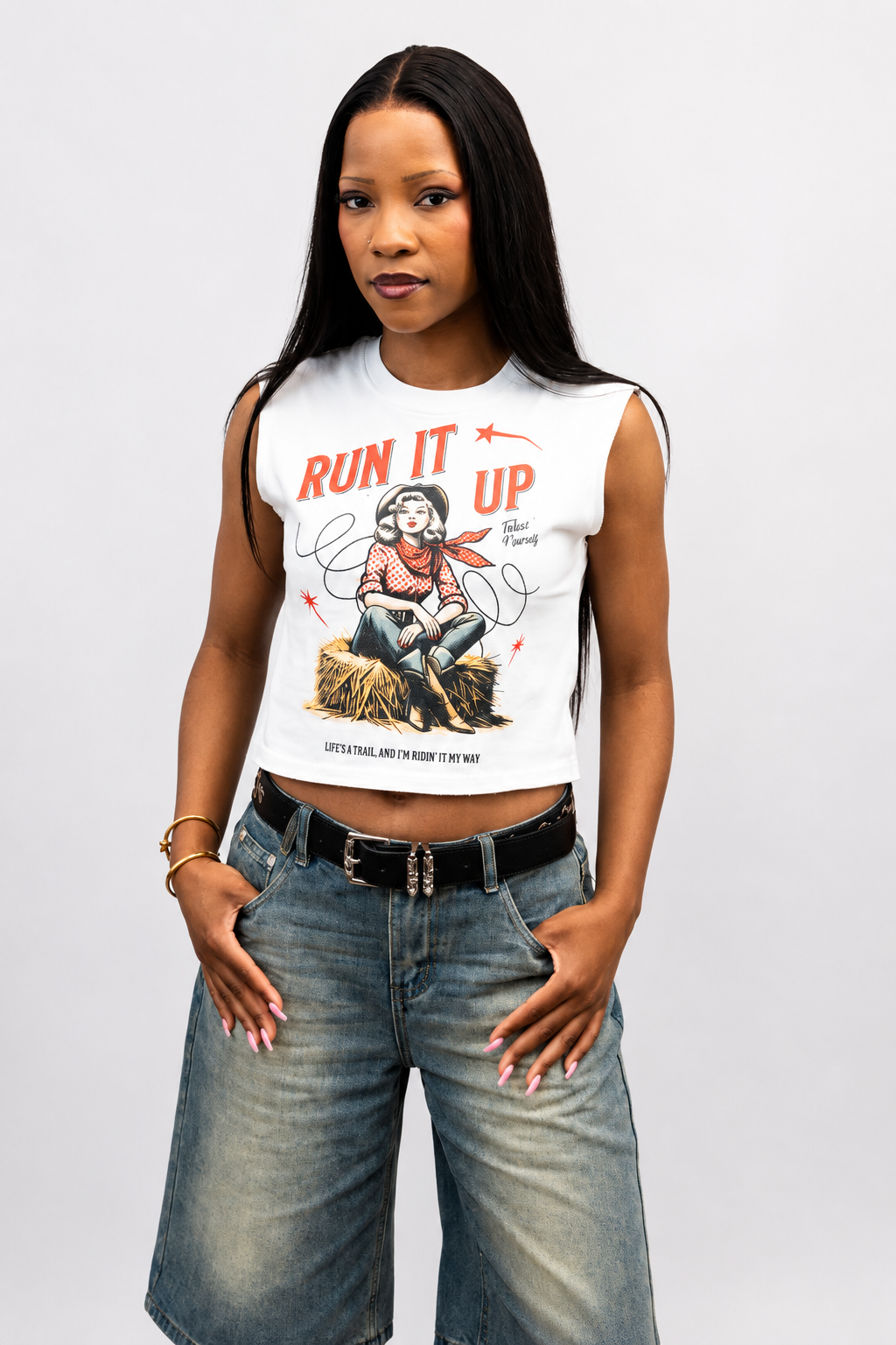 RUNITUP LADIES CROP - Image 3