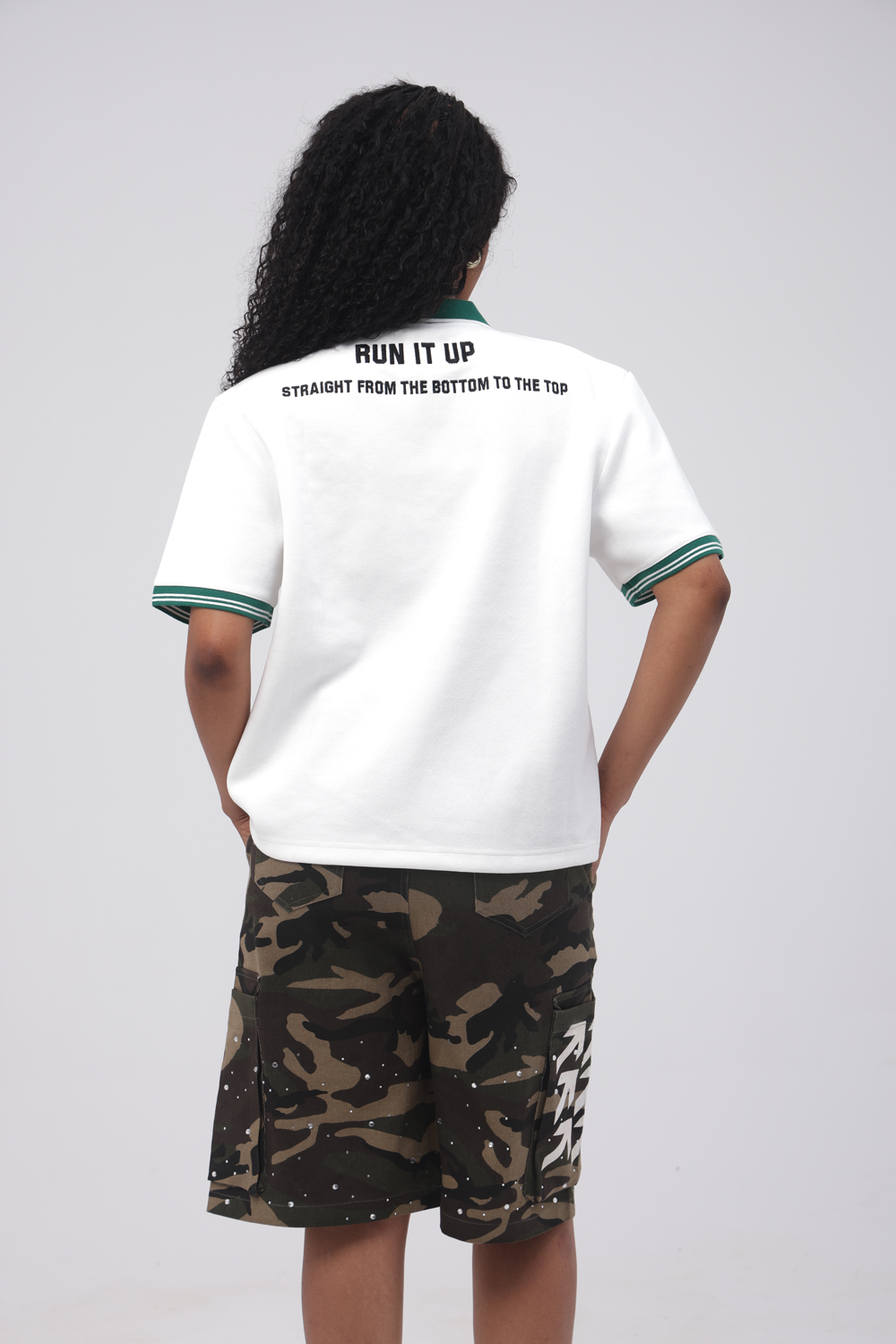 Survivor’s Guilt Nigeria Themed Polo - Image 3