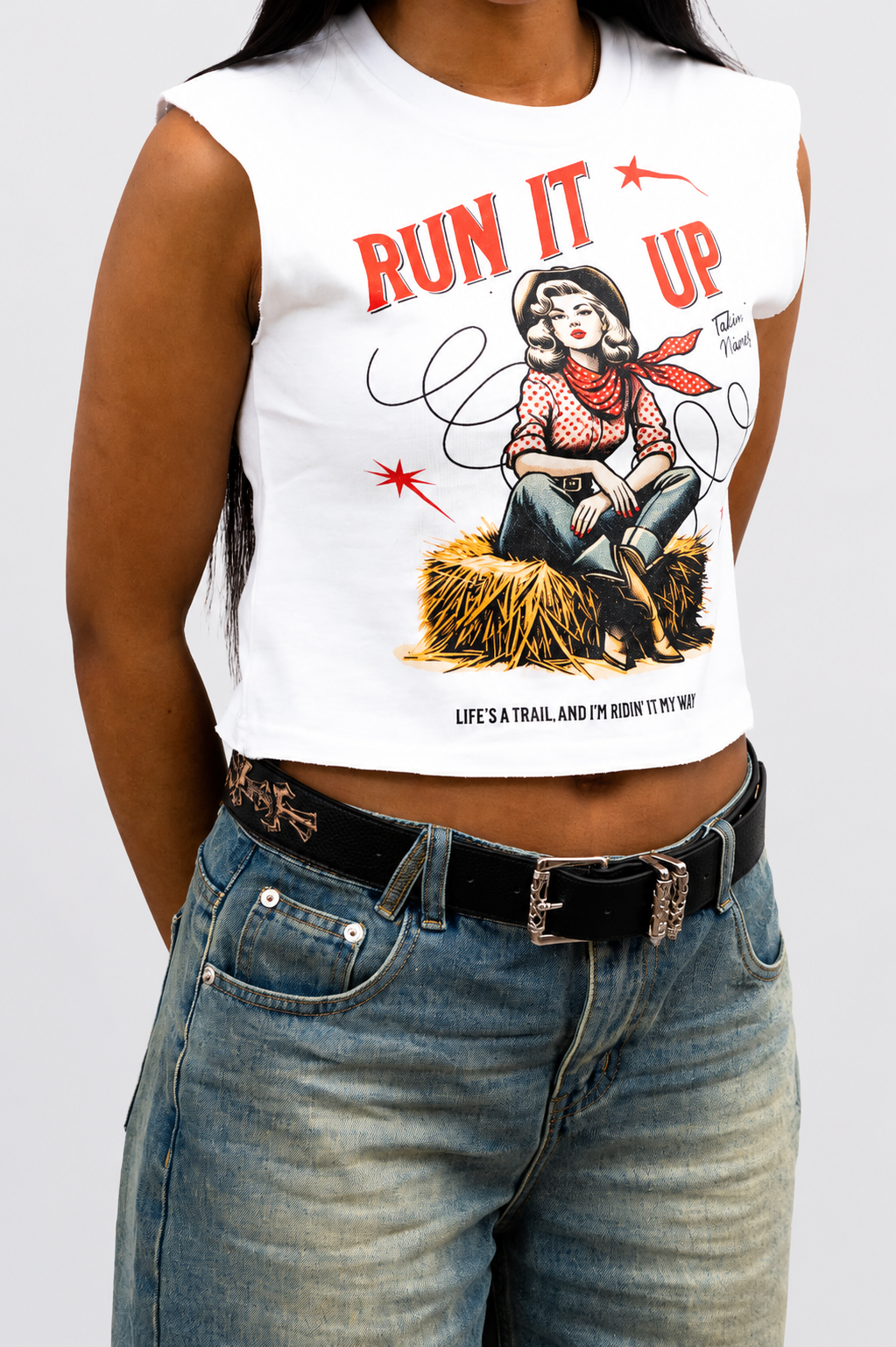 RUNITUP LADIES CROP